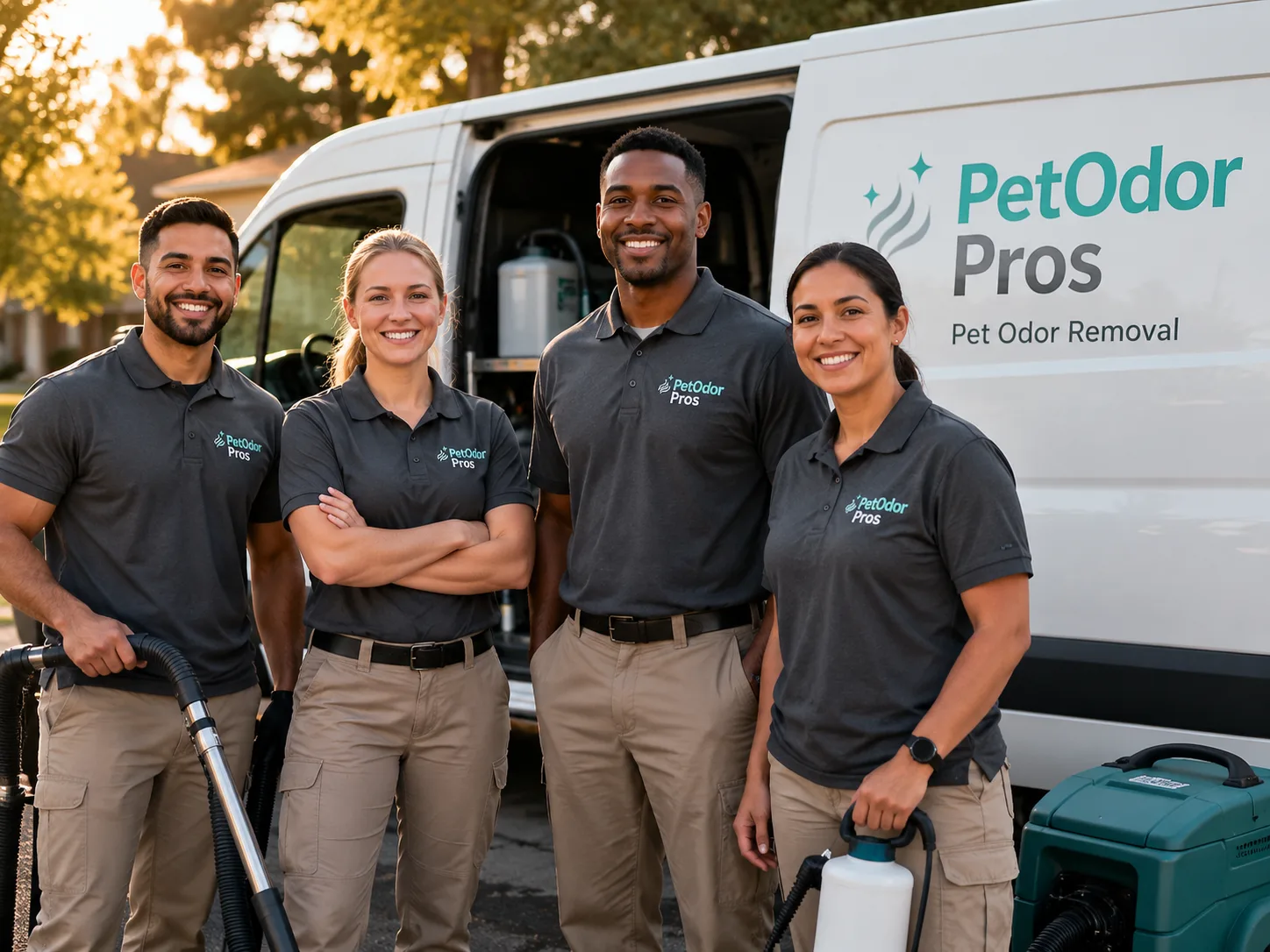 Pet Odor Removal team serving Owings, MD